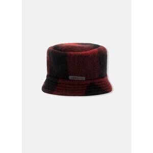 NEW COZMO kid's sam plaid bucket hat in red